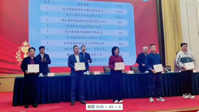 瑷晟动态 | 瑷晟环保受邀参加浙江省环保产业协会第七届理事会第四次会议 载誉而归！